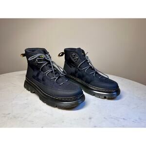 NEW Doc Martens Boury Boots Lace Up Men's Size 9 Women’s 10 Black Chukka NWOB